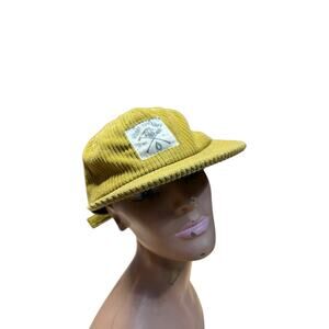 Hume Apparel Trucker Hat Cap Strapback Corduroy Camping Outdoor California